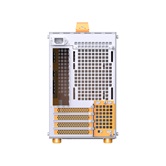 Корпус JONSBO Jonsplus Z20 Orange/White без БП, боковая панель из закаленного стекла, mini-ITX, micro-ATX, бело-оранжевый