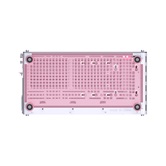 Корпус JONSBO Jonsplus Z20 Pink/White без БП, боковая панель из закаленного стекла, mini-ITX, micro-ATX, бело-розовый