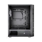 Корпус 1STPLAYER FIREBASE XP Black / ATX / 4x120mm FRGB fans / XP-BK-4F1