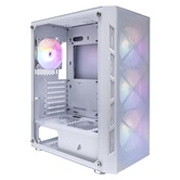 Корпус 1STPLAYER FIREBASE XP White / ATX / 4x120mm FRGB fans / XP-WH-4F1-W