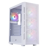 Корпус 1STPLAYER FIREBASE XP White / ATX / 4x120mm FRGB fans / XP-WH-4F1-W