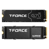 Накопитель SSD M.2 TEAMGROUP T-FORCE G70 PRO 1TB (w Aluminum Heatsink) / PCIe Gen4.0 x4, NVMe, M.2 Type 2280, TLC, dram cache, 7400/5500 MB/s (TM8FFH001T0C128)