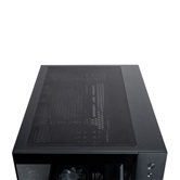 Корпус CHIEFTEC VISIO GM-30B-TG-OP без БП, боковое окно (панорама) из закаленного стекла, 6xPWM ARGB 120мм вентиляторов, черный, ATX