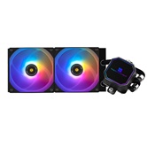 Система водяного охлаждения Thermalright Frozen Prism 240 Black ARGB / 2x120mm ARGB PWM Fans / TRFP240AB
