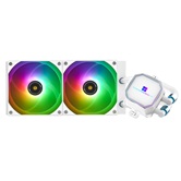 Система водяного охлаждения Thermalright Frozen Prism 240 White ARGB / 2x120mm ARGB PWM Fans / TRFP240AW