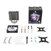 Кулер Thermalright Burst Assassin 120 ARGB  LGA115X/1200/1700/AM4/AM5 (120mm ARGB PWM Fan, медное основание, 6 тепл. трубок 6мм) / TRBA120A