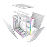 Корпус Montech KING 95 PRO White / ATX / 4x120mm, 2x140mm ARGB fans & hub / KING 95 PRO (W)