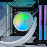 Система водяного охлаждения Valkyrie A240 ARGB White / 2x120mm ARGB fans, 230W TDP, 32.8dBA / HW A240W