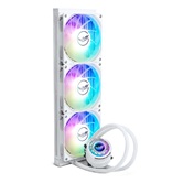 Система водяного охлаждения Valkyrie Jarn 420 ARGB White / 3x140mm ARGB fans, 300W TDP, 32.2dBA / C420W-RGB