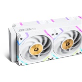 Система водяного охлаждения Valkyrie GL36 AMG White / 6x120mm ARGB fans, 350W TDP, 36.5dBA / GL36W AMG