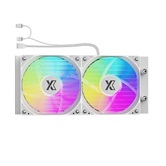 Система водяного охлаждения XASTRA LM240 ARGB WH  LGA1700/1200/115X/AM5/AM4 ( 2x120 ARFB fan, TDP 265W, белый) RET