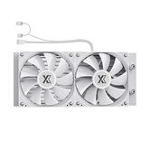 Система водяного охлаждения XASTRA LM240 ARGB WH  LGA1700/1200/115X/AM5/AM4 ( 2x120 ARFB fan, TDP 265W, белый) RET