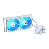 Система водяного охлаждения XASTRA LM240 ARGB WH  LGA1700/1200/115X/AM5/AM4 ( 2x120 ARGB fan, TDP 265W, белый) RET