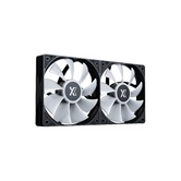 Система водяного охлаждения XASTRA LP240 ARGB BK Intel LGA LGA1851/1700/1200/115X/AM5/AM4 ( 2x120, ARGB fan and PUMP,  TDP 265W, black) RET