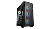 Корпус Cougar Uniface X RGB V2 Black, 4x140mm ARGB PWM Fan, ARGB PWM Fan Hub, без БП, E-ATX
