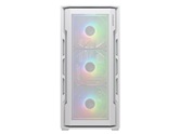 Корпус Cougar Uniface X RGB V2 White, 4x140mm ARGB PWM Fan, ARGB PWM Fan Hub, без БП, E-ATX / CGR-5C78W-X-RGB-V2