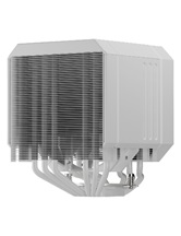 Кулер upHere UP2TC6 White / 6HPx6mm, 265W TDP, dual tower, 2x120mm fans, 600-1650RPM, 68 CFM, 25dBA, ARGB cover / UP2TC6