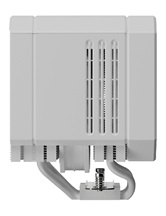 Кулер upHere UP2TC8 White / 8HPx6mm, 280W TDP, dual tower, 2x120mm fans, 600-1650RPM, 68 CFM, 25dBA, ARGB cover / UP2TC8