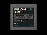 Блок питания Deepcool GAMERSTORM PN1200M (ATX 3.1, 1200W, Full Cable Management, PWM 135mm fan, Active PFC, 80+ GOLD, Active PFC + Full Bridge SRC LLC + DC/DC, Gen5 PCIe) RET