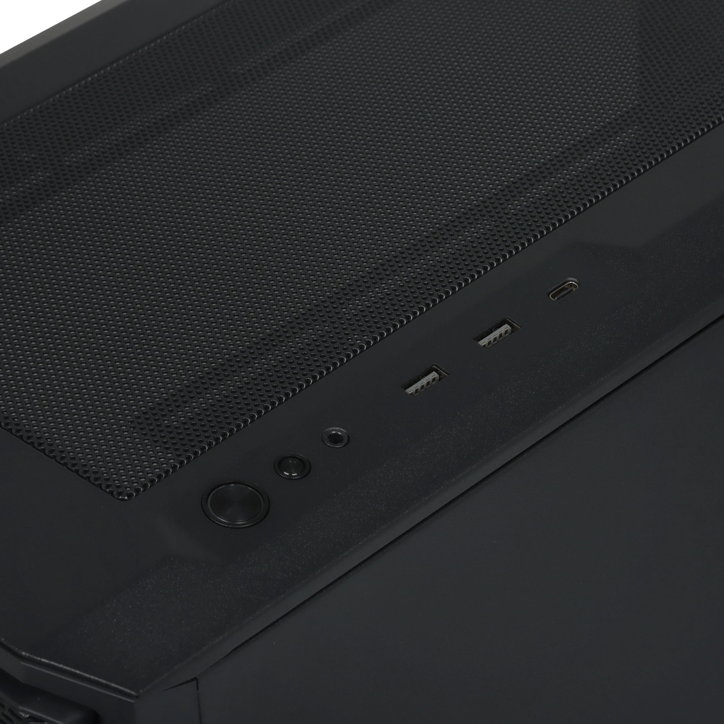 Корпус PHANTEKS Eclipse G400A, Black, 4x140mm ARGB Fan + ARGB Strip, боковая панель Tempered Glass, Mid-Tower / PH-EC400GA_DBK01