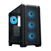 Корпус XASTRA  A500 4ARGB Black ATX/Mesh/ tempered glass / 4x 120mm FC120-ARGB PWM fans/ A500-BK-FC120ARGB-4F-GL