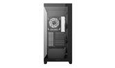 Корпус Deepcool CG580 4F без БП, боковое окно (панорама), 4x120mm ARGB PWM вентилятора, черный, ATX