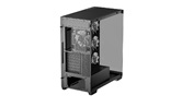 Корпус Deepcool CG580 4F без БП, боковое окно (панорама), 4x120mm ARGB PWM вентилятора, черный, ATX