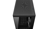 Корпус Deepcool CG580 4F без БП, боковое окно (панорама), 4x120mm ARGB PWM вентилятора, черный, ATX