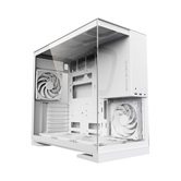 Корпус Geometric Future Model 5 White with fans / mid tower, E-ATX / 5x140mm ARGB fans / 1AM5WKWT01100