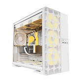 Корпус Geometric Future Model 5 Vent White with fans / mid tower, E-ATX / 5x140mm ARGB fans / 1AM5VTWT01100
