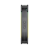 Вентилятор Geometric Future Squama 2503RB-14 Reverse Black / 140mm, PWM, 2100 RPM, 71.80 CFM, 34.0 dBA, 5V ARGB / 1F2503R114000