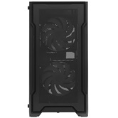 Корпус Powercase Mistral Micro X3B ARGB, Tempered Glass, 3x 120mm ARGB PWM Fan, чёрный, mATX  (CMMXB-A3)