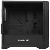 Корпус Powercase Mistral Micro X3B ARGB, Tempered Glass, 3x 120mm ARGB PWM Fan, чёрный, mATX  (CMMXB-A3)