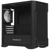 Корпус Powercase Mistral Micro X3B ARGB, Tempered Glass, 3x 120mm ARGB PWM Fan, чёрный, mATX  (CMMXB-A3)