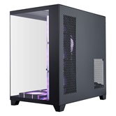 Корпус 1STPLAYER MEGAVIEW MV8-TP ARGB Black / ATX / 7x120mm ARGB fans & hub / MV8-TP-BK-6FC7R-1FC7-HUB2