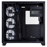 Корпус 1STPLAYER MEGAVIEW MV8-TP ARGB Black / ATX / 7x120mm ARGB fans & hub / MV8-TP-BK-6FC7R-1FC7-HUB2