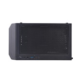 Корпус 1STPLAYER MIKU Mi2-A ARGB Black / mATX / 3x120mm ARGB fans / Mi2-A-BK-2FC7R-1FC7