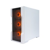 Корпус 1STPLAYER TRILOBITE T3-G ARGB White / mATX / 4x120mm ARGB fans / T3-G-WH-4F7-W