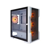 Корпус 1STPLAYER TRILOBITE T3-G ARGB White / mATX / 4x120mm ARGB fans / T3-G-WH-4F7-W