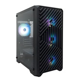 Корпус 1STPLAYER TRILOBITE T5 ARGB Black / mATX / 4x120mm ARGB fans / T5-BK-4F7