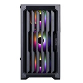 Корпус 1STPLAYER BULLET HUNTER H2 ARGB Black / mATX / 4x120mm ARGB fans / H2-BK-4F7
