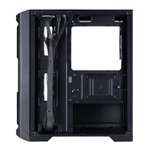 Корпус 1STPLAYER BULLET HUNTER H2 ARGB Black / mATX / 4x120mm ARGB fans / H2-BK-4F7
