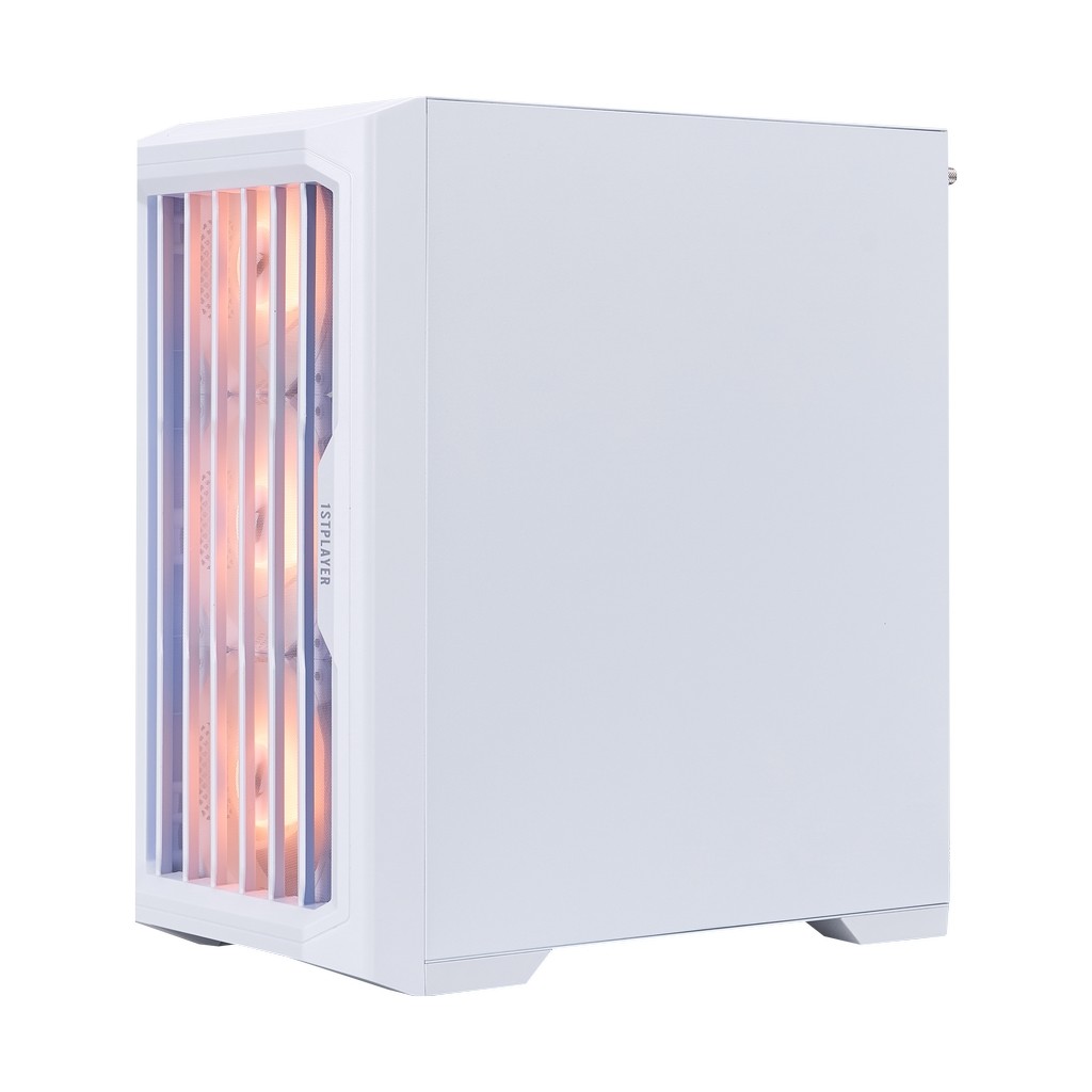 Корпус 1STPLAYER BULLET HUNTER H2 ARGB White / mATX / 4x120mm ARGB fans / H2-WH-4F7-W