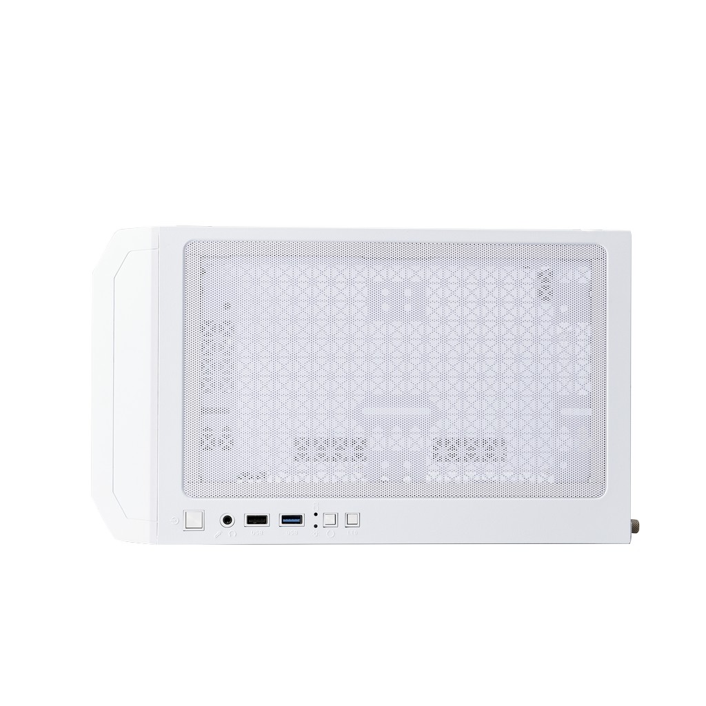 Корпус 1STPLAYER BULLET HUNTER H2 ARGB White / mATX / 4x120mm ARGB fans / H2-WH-4F7-W