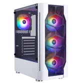 Корпус 1STPLAYER DK D4 White / ATX / 4x120mm FRGB fans / D4-WH-4F1