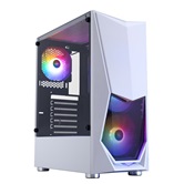 Корпус 1STPLAYER DK DK-3 White / ATX / 4x120mm FRGB fans / DK-3-WH-4F1