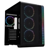 Корпус 1STPLAYER VT7 ARGB Black / ATX / 4x120mm ARGB fans / VT7-BK-4FS7