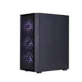 Корпус 1STPLAYER Go6 ARGB Black / ATX / 4x120mm ARGB fans / Go6-BK-4F7