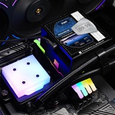 Система водяного охлаждения Thermalright Hyper Vision 360 UB ARGB Black / 3x120mm ARGB PWM Fans / TRHV360UBAB