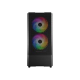 Корпус Powercase Mistral AY3B ARGB, Tempered Glass, 2x 140mm +1x 120mm ARGB Fans, чёрный, ATX  (CMAYB-A3)